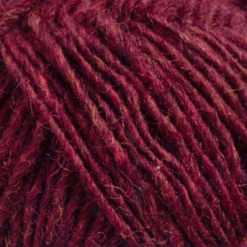 Lettlopi Garnet red heather 1409