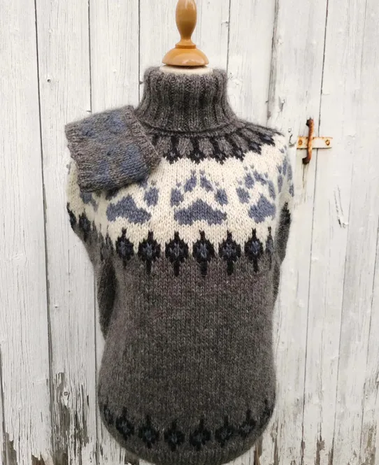 Hovedbilde VILLMARKSGENSEREN dark grey heather - light ...