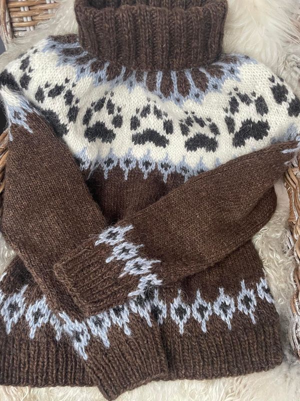 VILLMARKSGENSEREN Chocolate heather - garnpakke