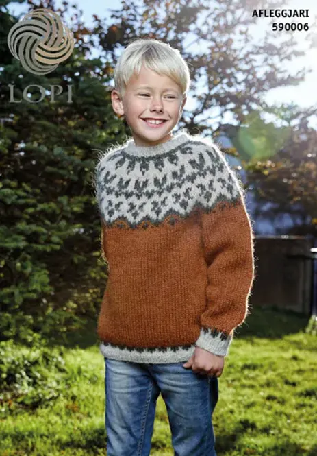 Hovedbilde Afleggjari genser barn - garnpakke
