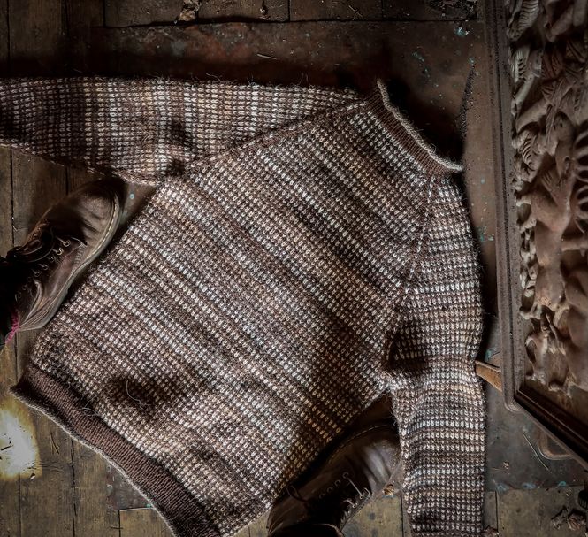 Hovedbilde Eventyrrester genseren - garnpakke