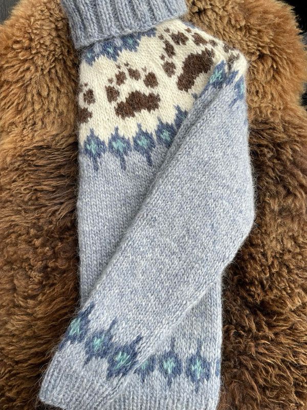 VILLMARKSGENSEREN  light denim heather - garnpakke