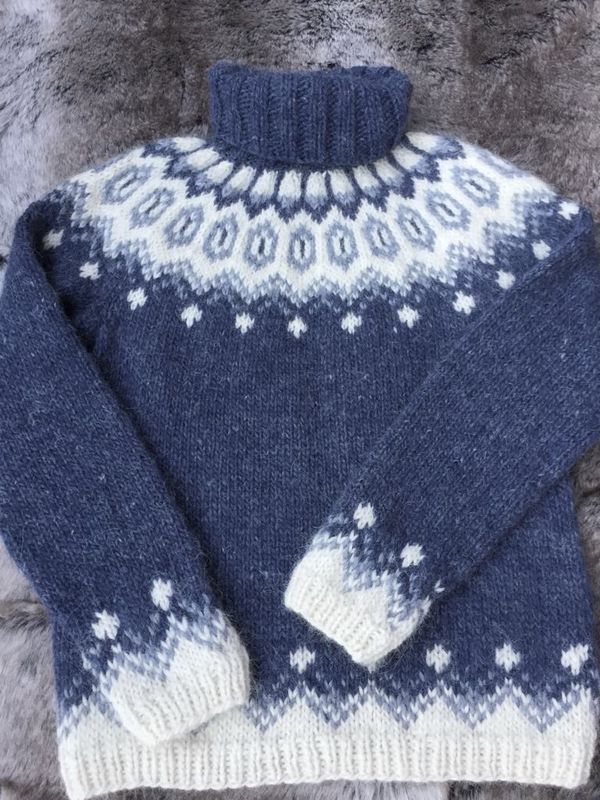 DALUR denim heather - garnpakke