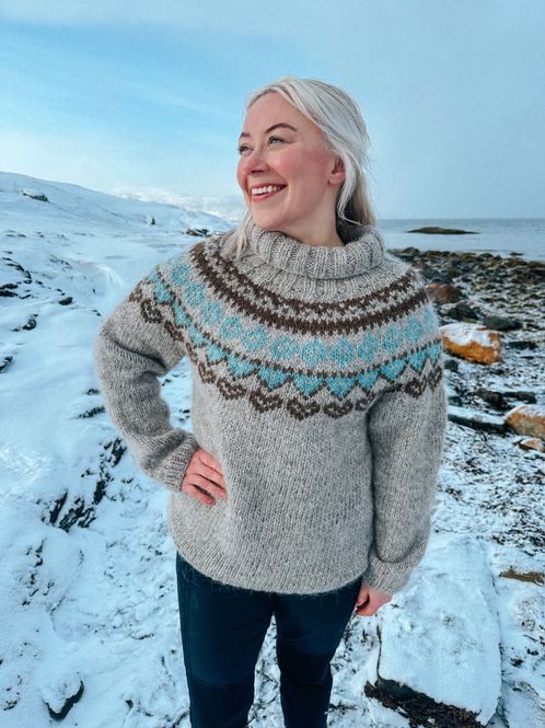 Hovedbilde Sierra Sweater Winter - Digital oppskrift