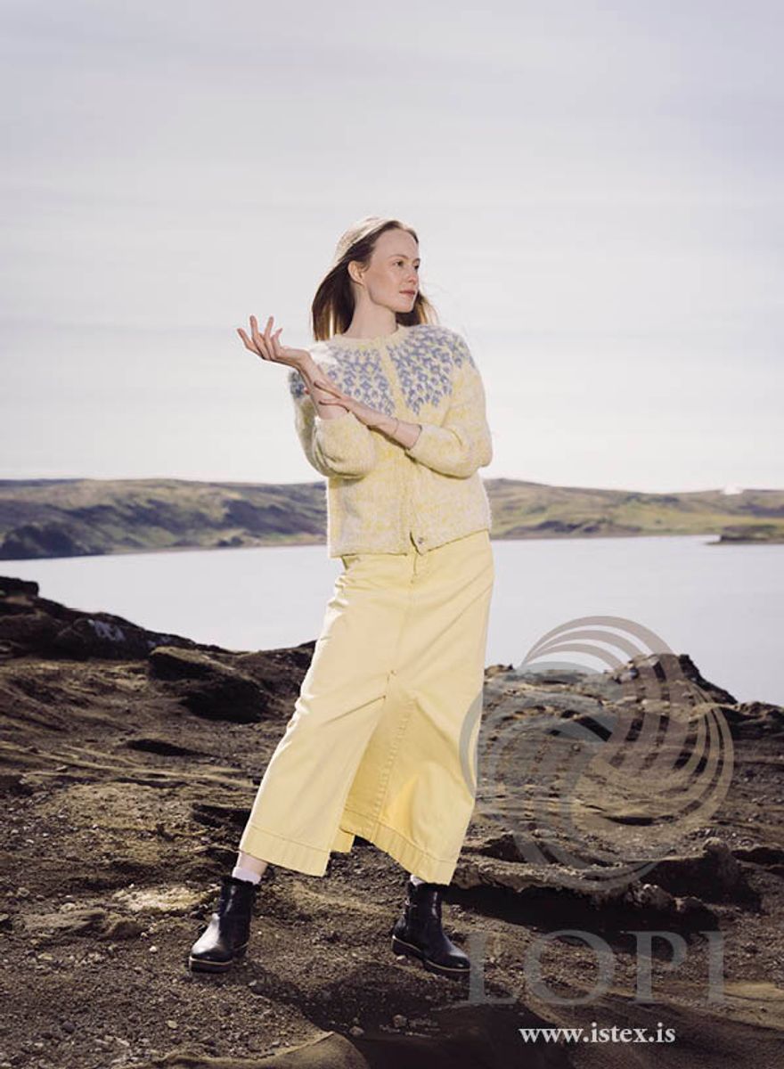 Bláregn - Opin - garnpakke