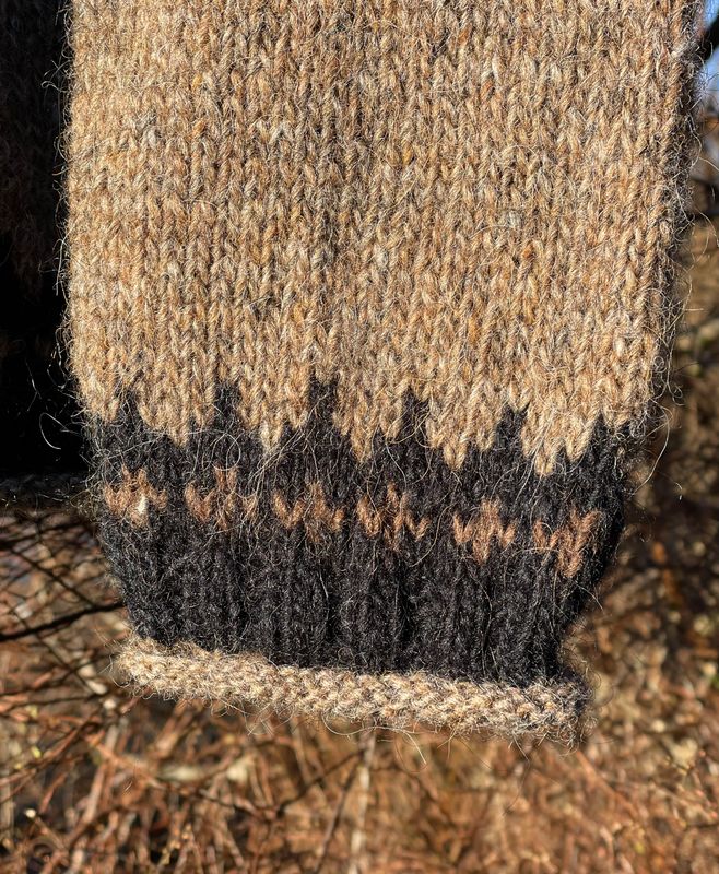 Riddari murkey - sort - garnpakke