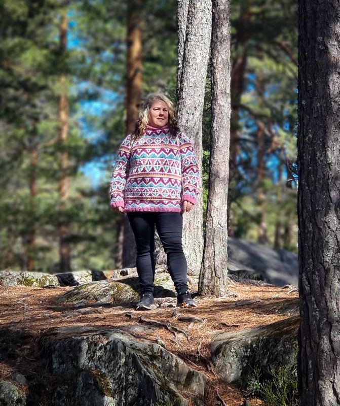 Astrid på Røst Genseren - garnpakke
