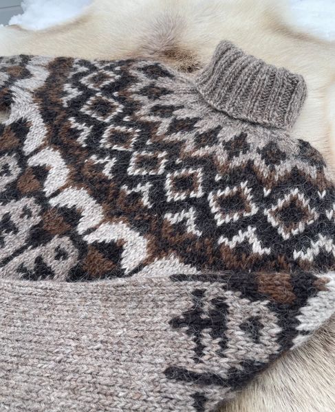 Hovedbilde MATOAKA  POLAR oatmeal heather - garnpakke 