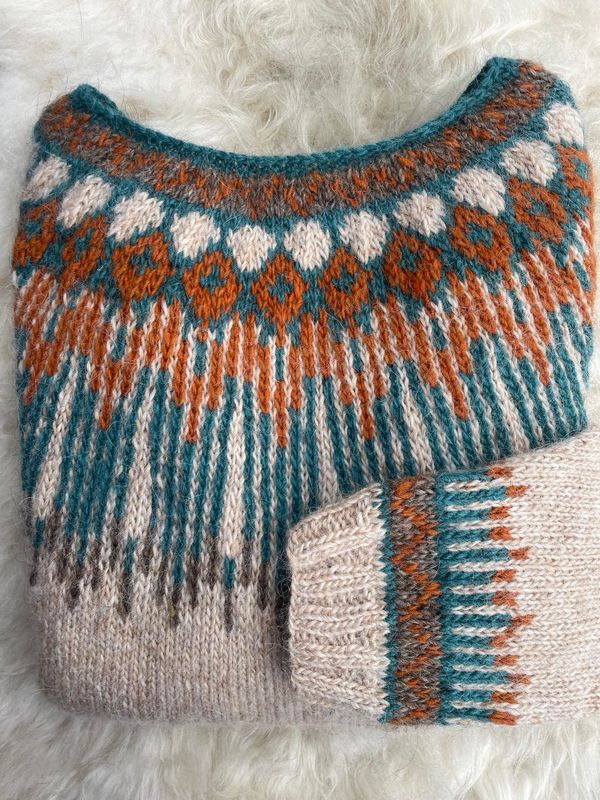 Hopi genser straw - garnpakke  