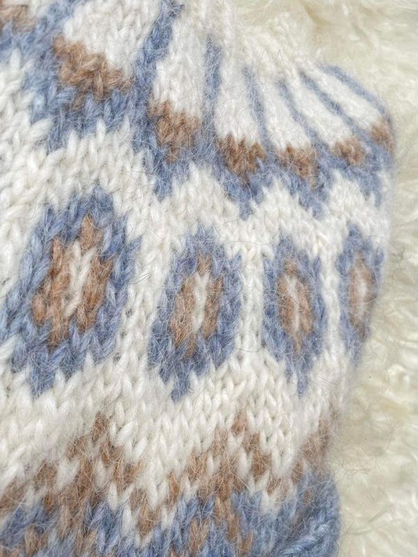 DALUR light denim heather - garnpakke