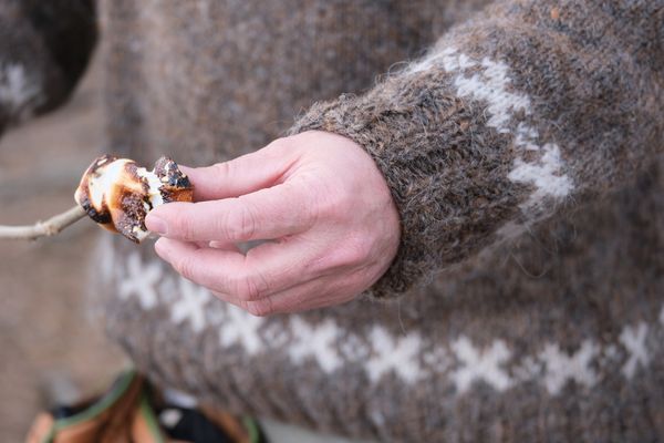 Hovedbilde Solsnu - Dark wood garnpakke herre