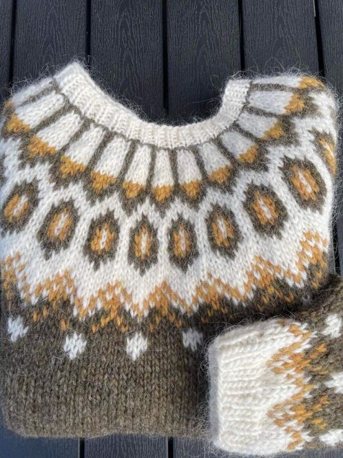 Hovedbilde DALUR  highland green - garnpakke